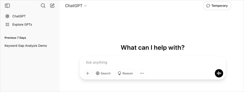 ChatGPT AI digital marketing tool for small businesses.