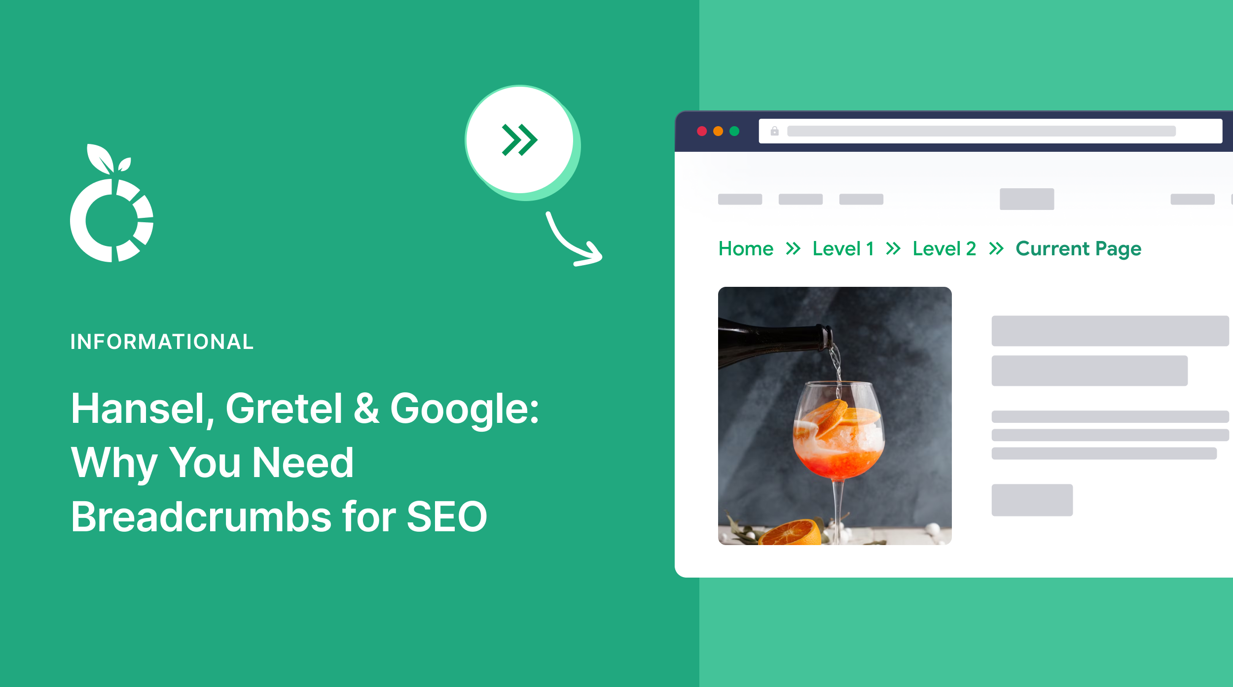 Breadcrumbs for SEO.