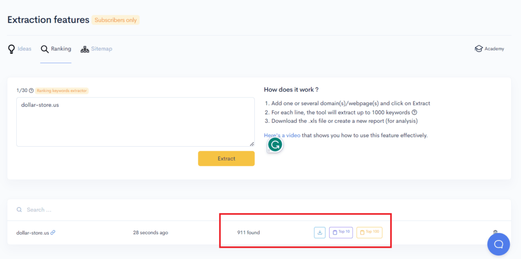 A page with the option to create a new account.