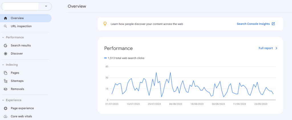 A screenshot of the google analytics dashboard showcasing low cost SEO tools.