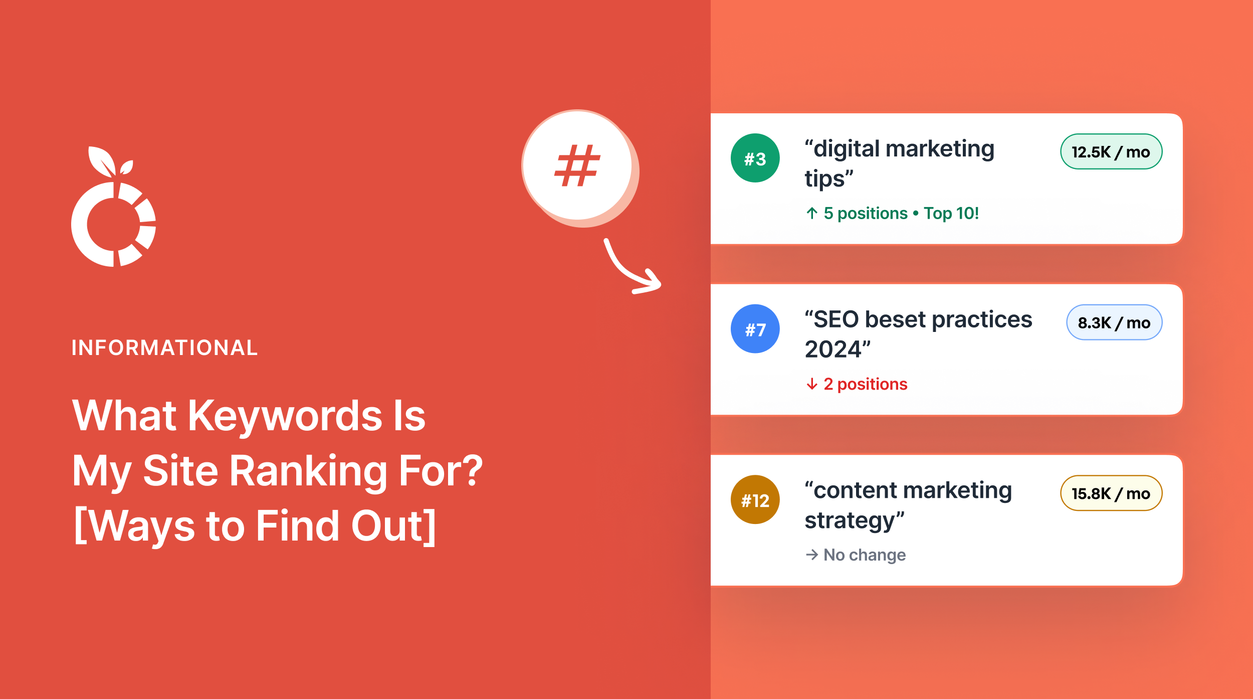 What keywords is my site ranking for?