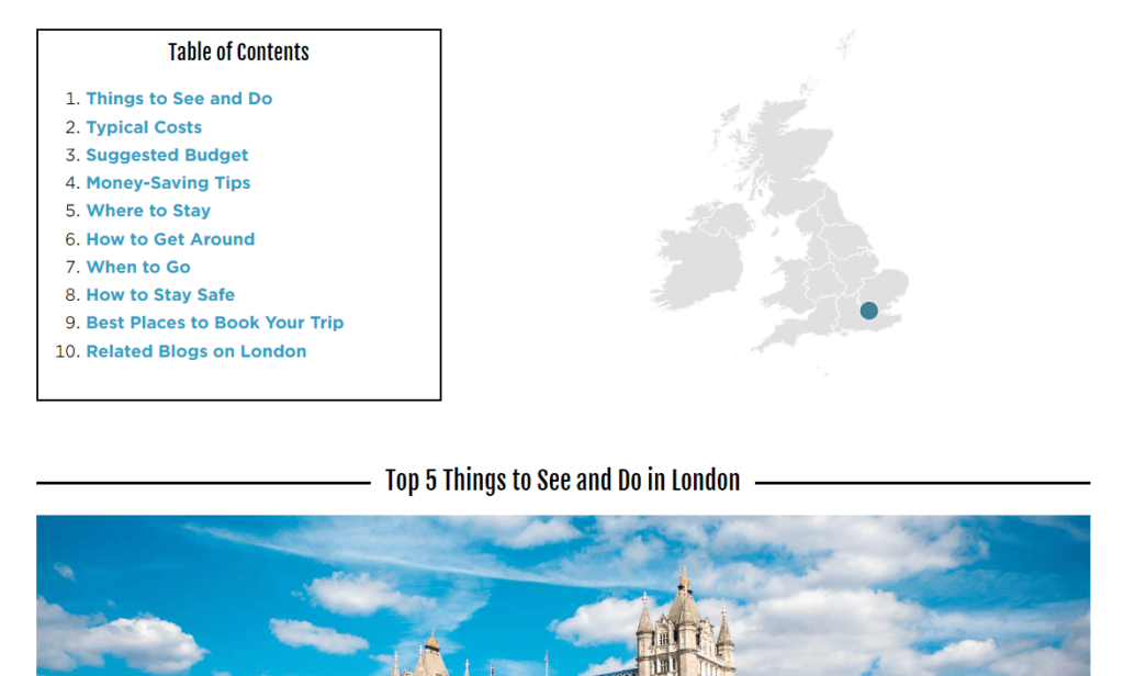 Top things to do in london.