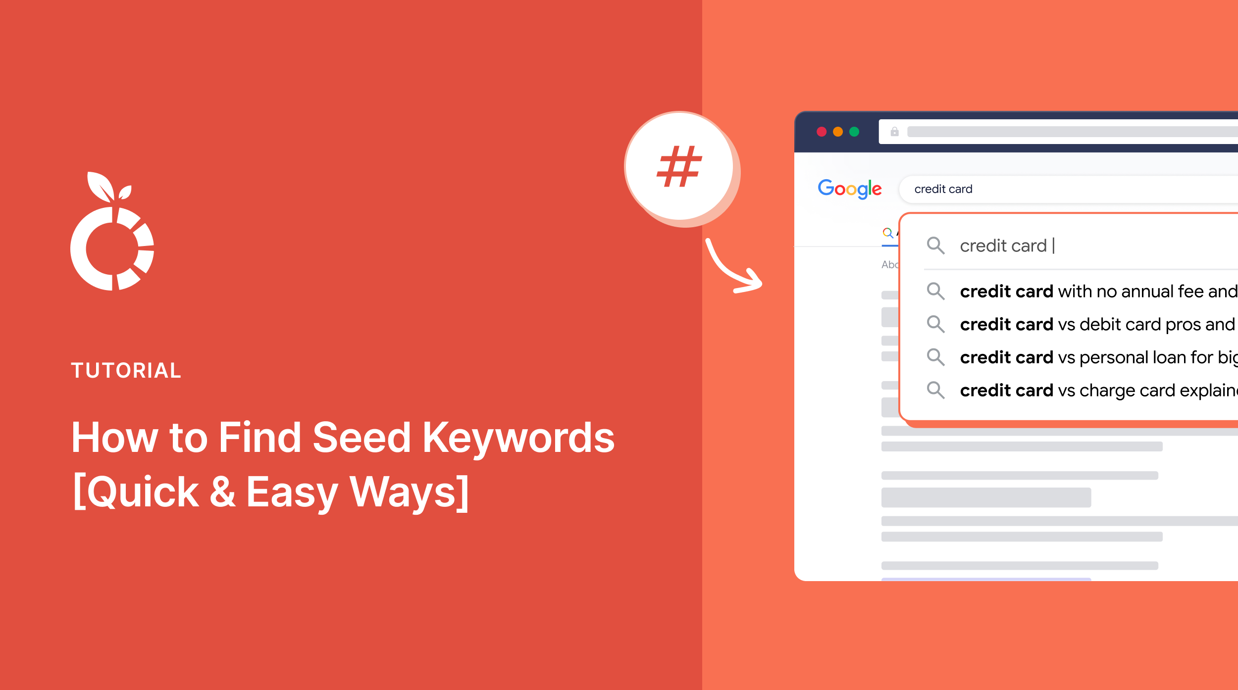 How to find seed keywords banner.